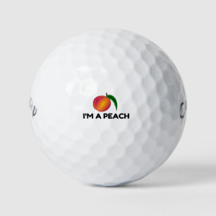 IK BEN EEN PEACH GOLFBALLEN