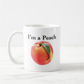 Ik ben een Peach Koffiemok (Links)