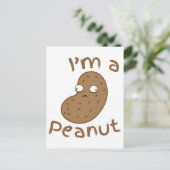 Ik ben een PEANUT Briefkaart (Staand voorkant)