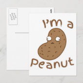 Ik ben een PEANUT Briefkaart (Voorkant / Achterkant)