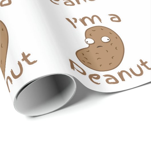 Ik ben een PEANUT Cadeaupapier (Rol Hoek)