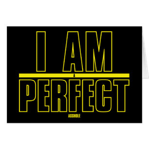 Ik ben een perfecte, door een gat bedekte verjaard