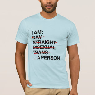 IK BEN EEN PERSOON T-SHIRT