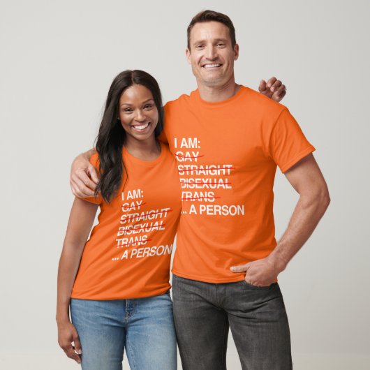 IK BEN EEN PERSOON T-SHIRT (Unisex)