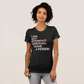 IK BEN EEN PERSOON T-SHIRT (Voorkant volledig)