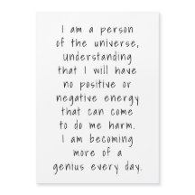 Ik ben een persoon van de Universum Sterren Magnee