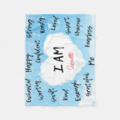 Ik ben een persoonlijke affirmatie deken (Voorkant)