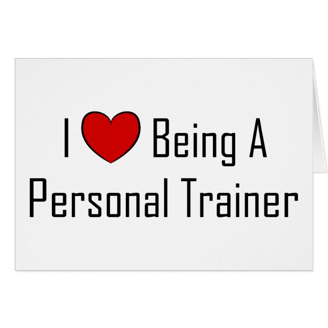 Ik ben een persoonlijke trainer (Voorkant Horizontaal)