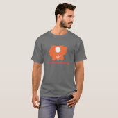 Ik ben een Phagehunter Logo T-Shirt (Oranje) (Voorkant volledig)
