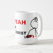 Ik ben een Phlebotomist Koffiemok (Voorkant rechts)