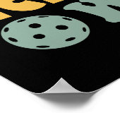 Ik ben een Pickleball vrouw Poster (Hoek)