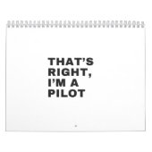 IK BEN EEN PILOT. KALENDER (Hoes)