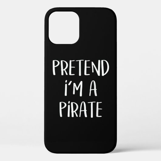 Ik ben een piraat kostuum Funny Halloween Case-Mate iPhone Case (Achterkant)