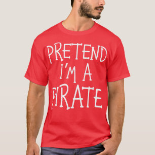 Ik ben een piraatkostuum Funny Halloween Kinder T-shirt