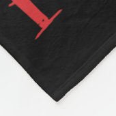 Ik ben een piratenschedel Halloween kostuum Fleece Deken (Hoek)