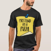 Ik ben een pizza Shirt Halloween Costume Party. (Voorkant)