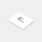 IK BEN EEN PODIATRIST POST-IT® NOTES (Schuin)