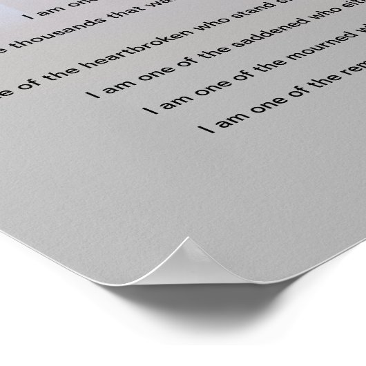 Ik ben een politieman - Poster (Hoek)