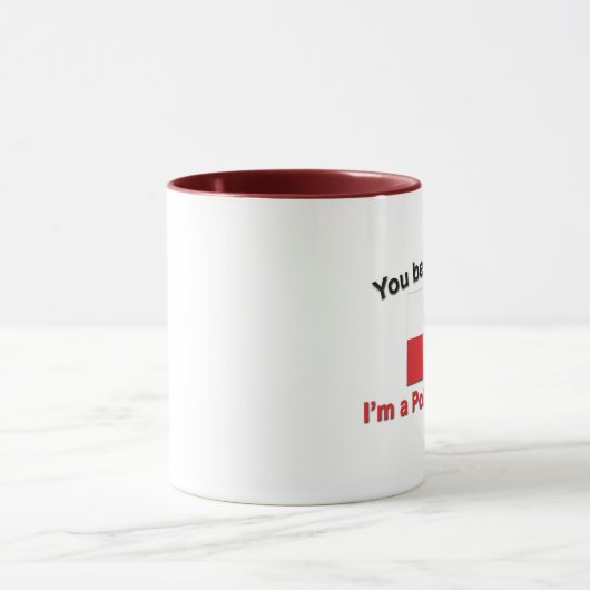 Ik ben een Polski Dziadek. Mok (Midden)