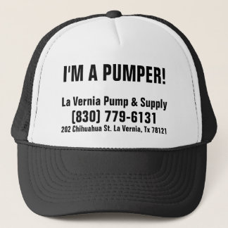 Ik ben een pooier. La Vernia Pump & Supply Trucker Pet