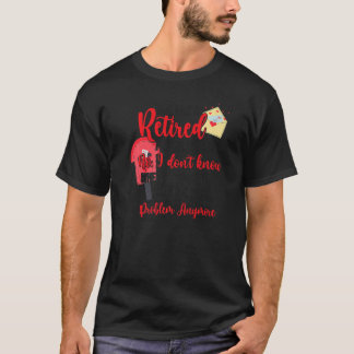 Ik ben een postbode Postman Retirement Mai T-shirt