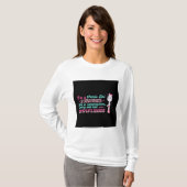 Ik ben een Potsie Meisje T-shirt (Voorkant volledig)