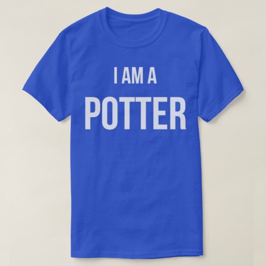 Ik ben een Potter T-shirt (Design voorkant)