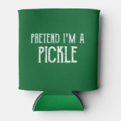 Ik ben een predikant... ik ben een kaartje. blikjeskoeler (Voorkant)