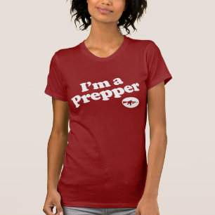 Ik ben een prepper t-shirt
