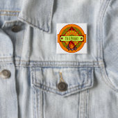 Ik ben een prepper vierkante button 5,1 cm (In situ)