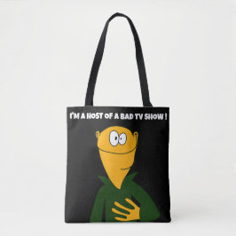 Ik ben een presentator van een slecht televisiepro tote bag