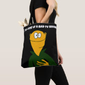 Ik ben een presentator van een slecht televisiepro tote bag (Dichtbij)