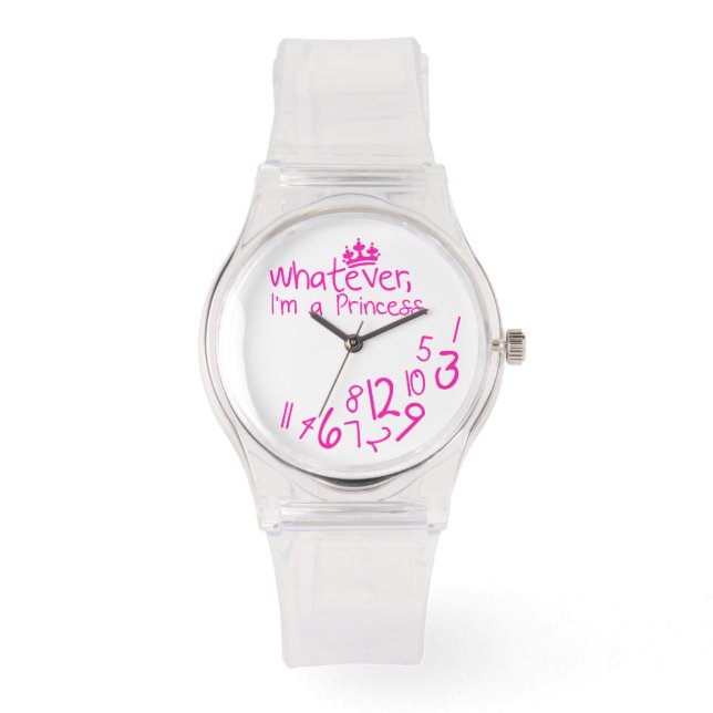 Ik ben een prinses horloge (Voorkant)
