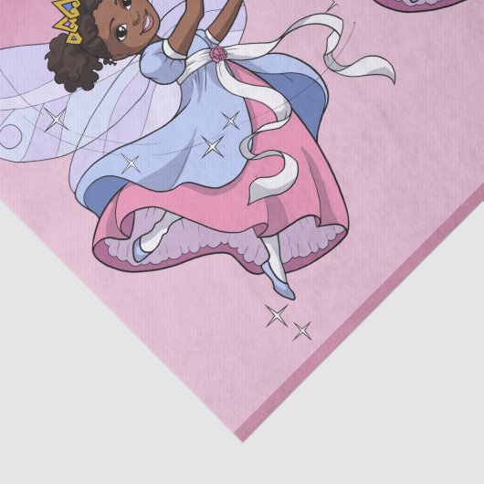 "Ik ben een  prinses"-weefselpapier Tissuepapier (Detail)