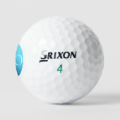 IK BEN EEN PRO - Aangepaste Blauwe Golfbal Golfballen (Logo)