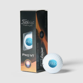 IK BEN EEN PRO - Aangepaste Blauwe Golfbal Golfballen