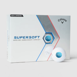 IK BEN EEN PRO - Aangepaste Blauwe Golfbal Golfballen