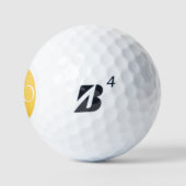 IK BEN EEN PRO - Douane Gouden Golfbal Golfballen (Logo)