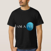 IK BEN EEN PRO | Empowerment Minimalist T-shirt (Voorkant)