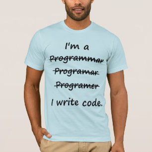 Ik ben een programmeur die code slechte verkoper s t-shirt