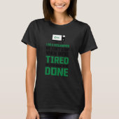 Ik ben een programmeur die ik code Computer Scient T-shirt (Voorkant)