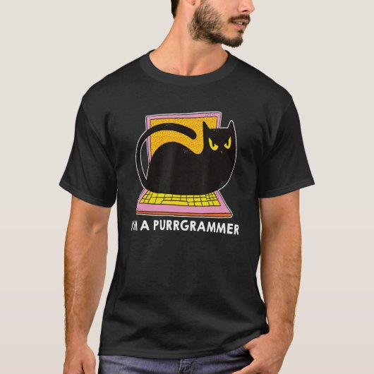 Ik ben een programmeur voor softwareontwikkelaars t-shirt (Voorkant)