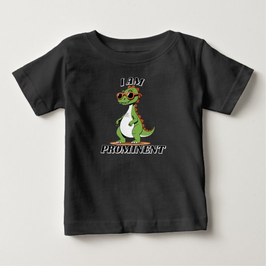 IK BEN EEN PROMINENT BABY T-shirt (Voorkant)