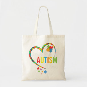 Ik ben een Proud Autism Nana t-shirt perfect voor Tote Bag