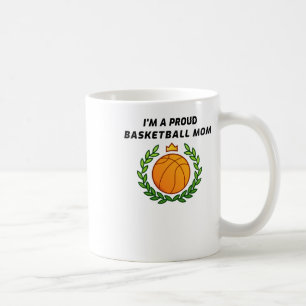 Ik ben een Proud Basketball mama Koffiemok