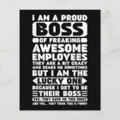 Ik ben een proud Boss of Freaking Geweldige Employ (Voorkant)