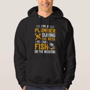 Ik ben een pruimer in de week zodat ik op Plumbe k Hoodie