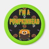 Ik ben een Pumpkinhead 5 Magneet (Voorkant)