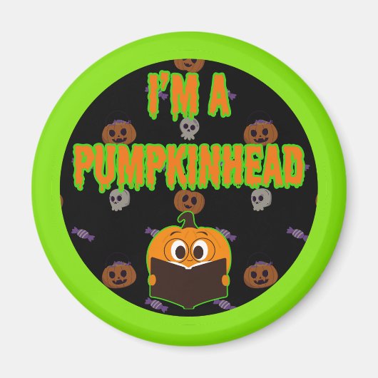 Ik ben een Pumpkinhead 5 Magneet (Voorkant)