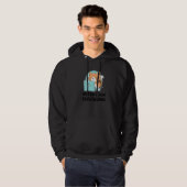 Ik Ben Een Purrgrammer Nerd Softwareontwikkelaar C Hoodie (Voorkant volledig)